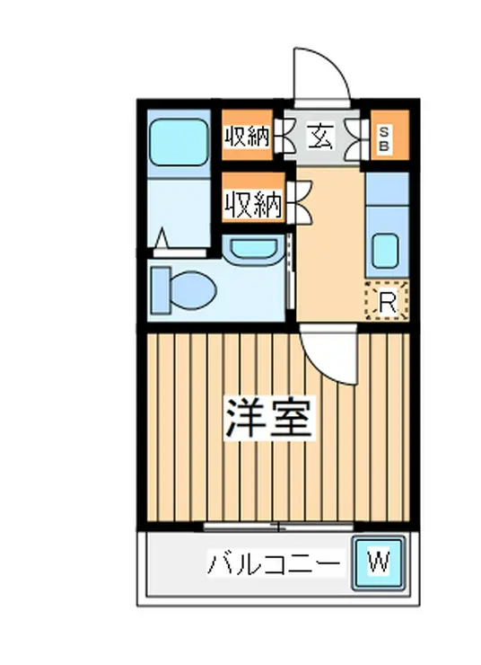 スターダスト相模 3階階 間取り