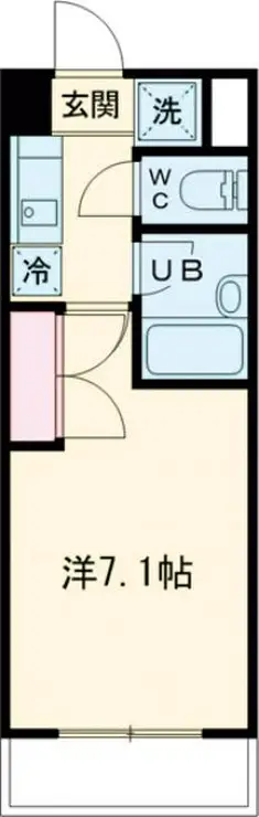 Hoshi第一マンション 3階階 間取り