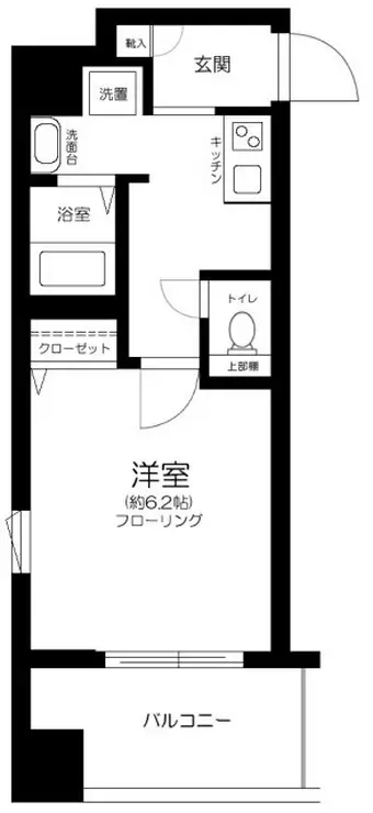 グランヴァン銀座東 4階階 間取り