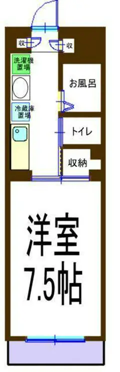 クランメール 1階階 間取り