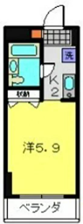 ライオンズマンション大和中央 3階階 間取り