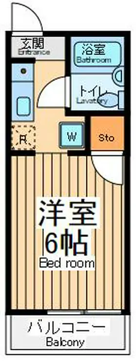 スパークルシティ 3階階 間取り