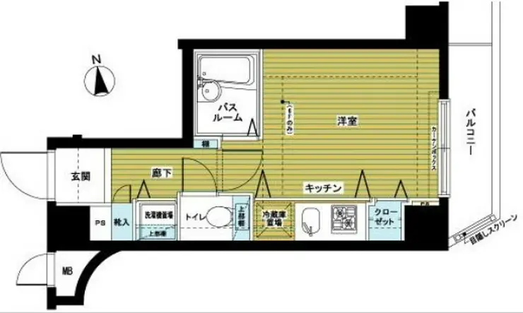 トーシンフェニックス沼袋 5階階 間取り