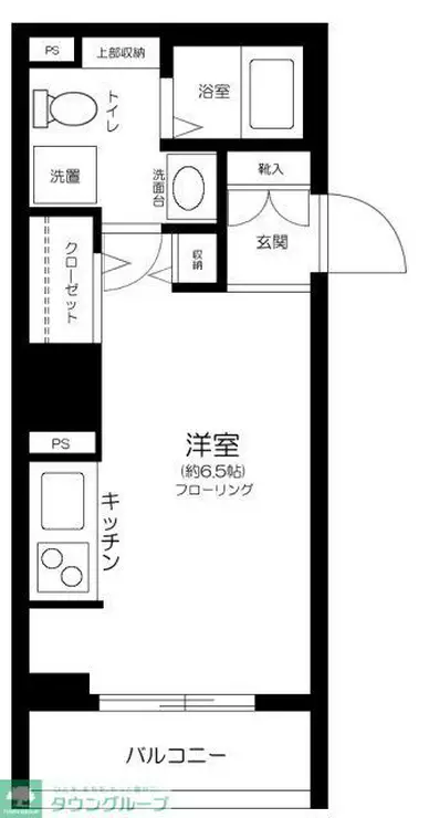 ドルチェ東京府中・弐番館 6階階 間取り