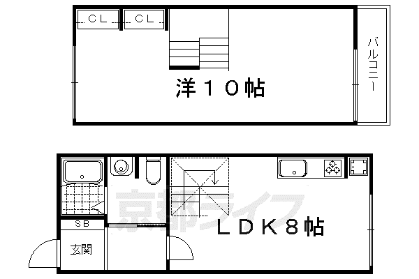 ハイツMON.YOSHIDA(1DK/1階)の間取り写真