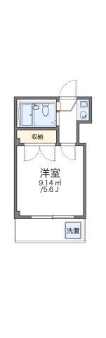 レオパレス春吉(1K/3階)の間取り写真