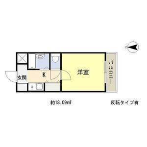 パークビレッジ(1K/2階)の間取り写真