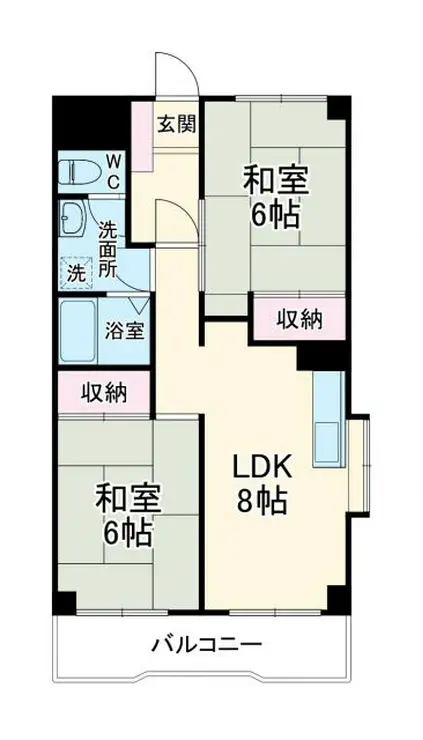 ゼファー銀座 5階階 間取り