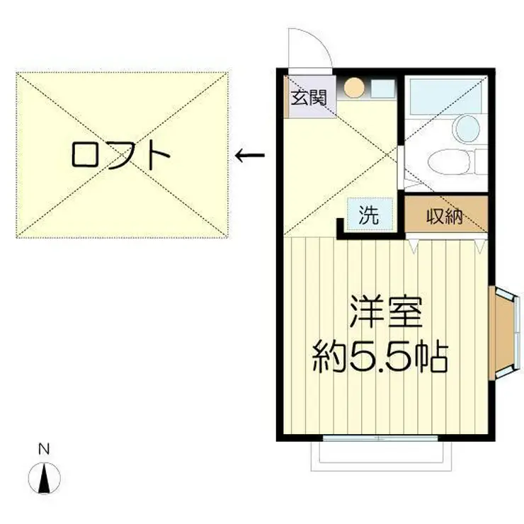 アーバンハウス 1階階 間取り