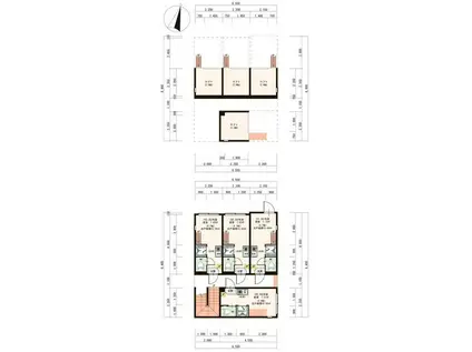 ハーモニーテラス松原 ミニ冷 BT別 ネットフリー(ワンルーム/2階)の間取り写真