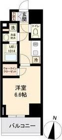 M-LUXE丸の内(1K/8階)の間取り写真