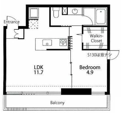 ヴィラロンド VILLA RONDO(1LDK/3階)の間取り写真