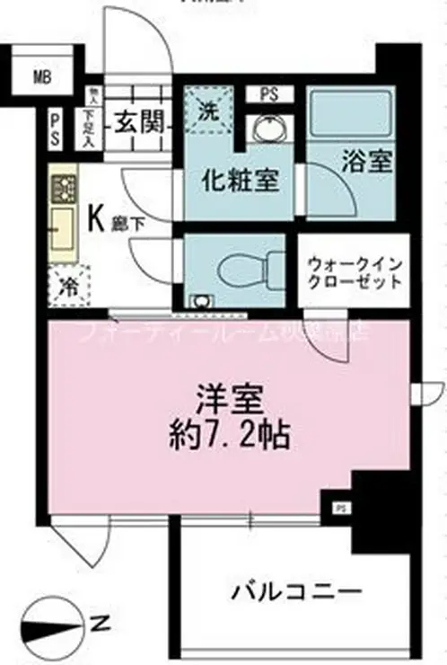 ピアース千代田淡路町 9階階 間取り