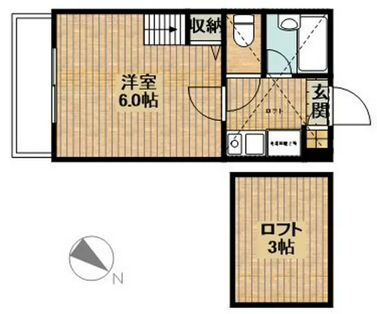 プレシャスハイツ武蔵中原C棟 1階階 間取り