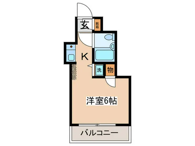 モンシャトー久地 3階階 間取り