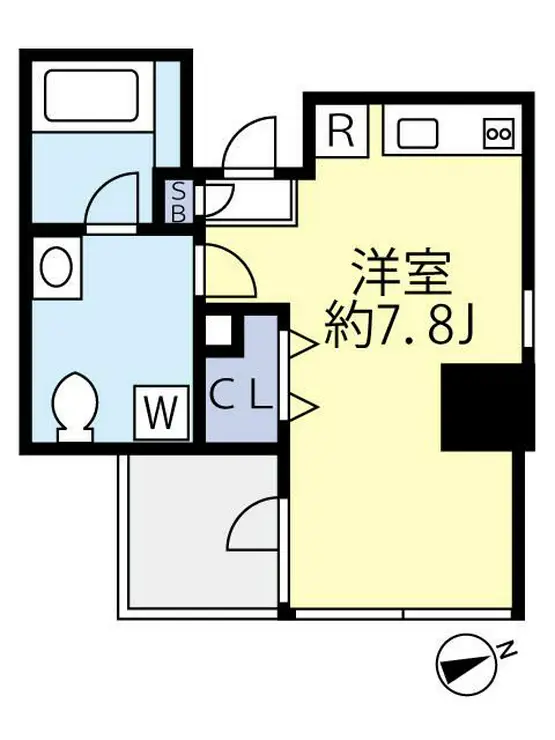 グランヴァンジーベック板橋 10階階 間取り