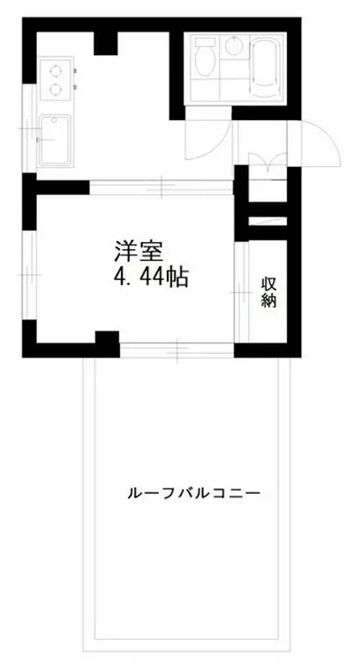 ヴィラ石神井 3階階 間取り