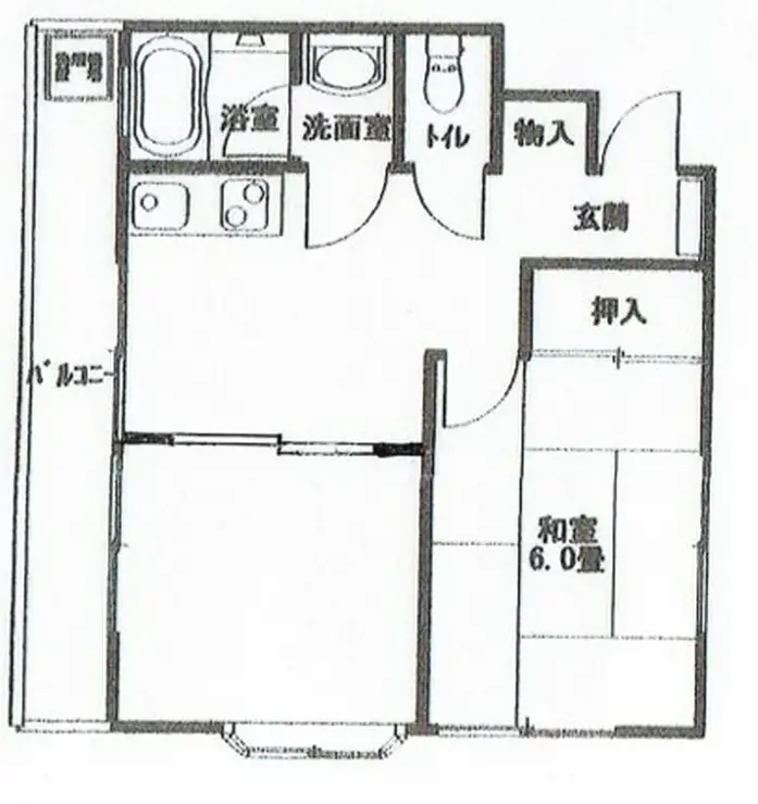 クレッセント川口元郷 2階階 間取り