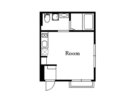 ヴェールコート三鷹(ワンルーム/5階)の間取り写真