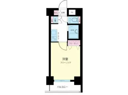 スカイコート神田第5(1K/6階)の間取り写真