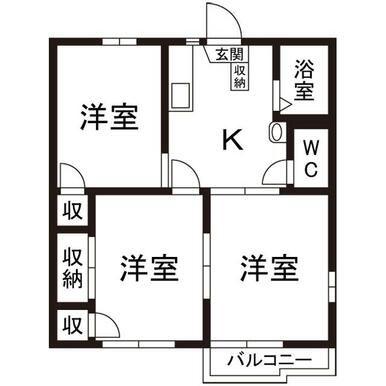 上柴 パークハイツ A