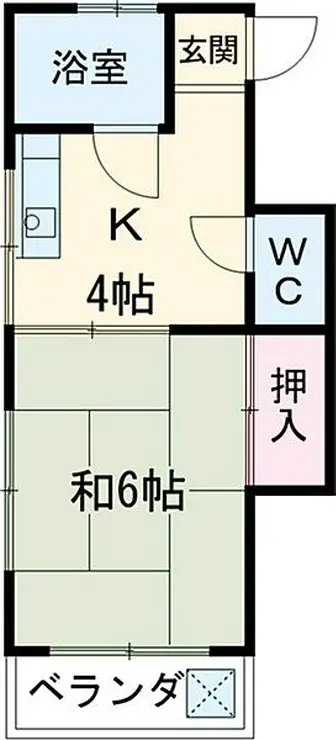 みつわマンション 3階階 間取り