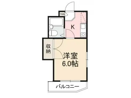 ハイツアニマート(1K/3階)の間取り写真