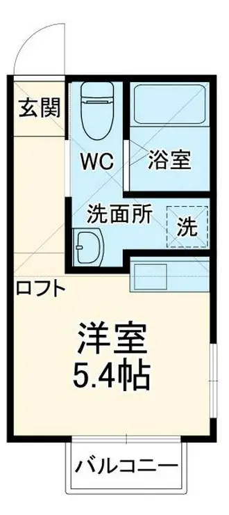 プラミネントII 2階階 間取り