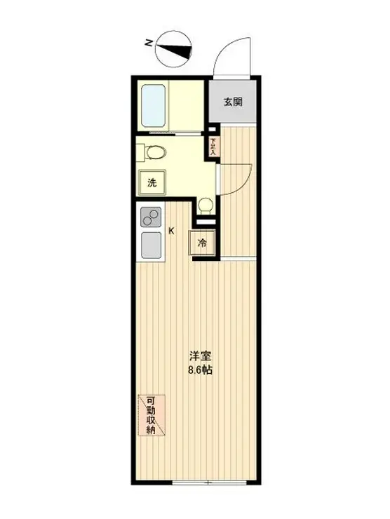 GC用賀 4階階 間取り
