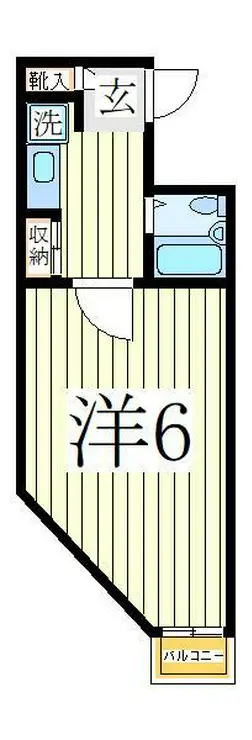 ジョイフル柏 5階階 間取り