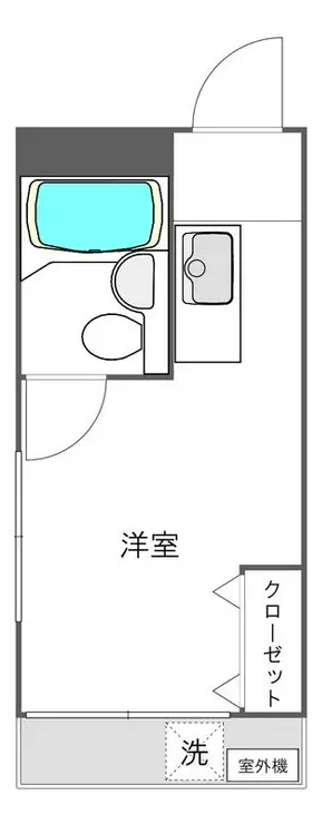メゾン・ド・カナリ 4階階 間取り