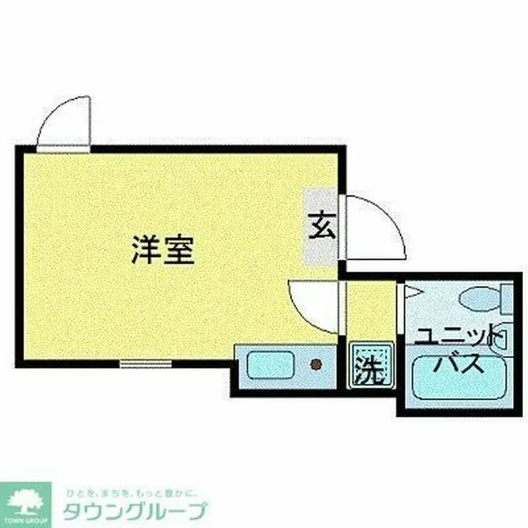 ゼネラルハイツ北千住 1階階 間取り