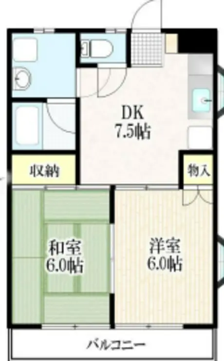 メゾン・ド・ウェーブ 3階階 間取り