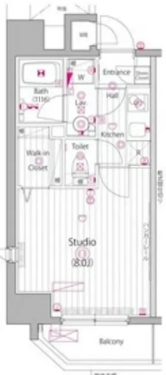 ガーラ・ヴィスタ水道橋 3階階 間取り