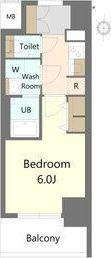 S-RESIDENCE野並駅前BROAD(1K/7階)の間取り写真