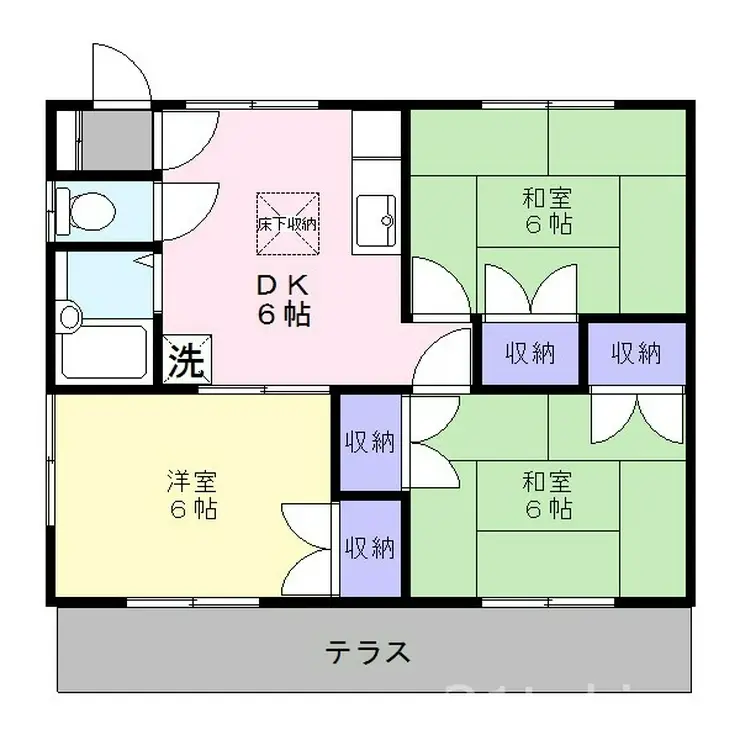 エクセレントマスダ 1階階 間取り