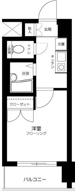 ヴェルト目黒西 5階階 間取り