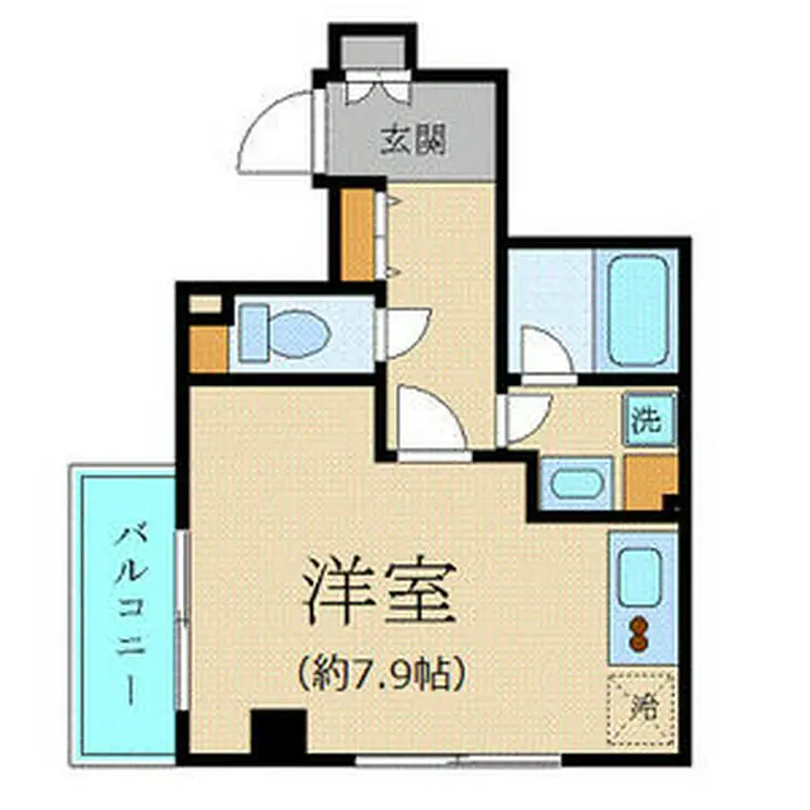 プレール・ドゥーク新宿御苑 3階階 間取り