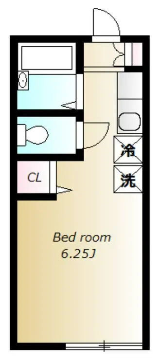 エスペランサ大塚 2階階 間取り