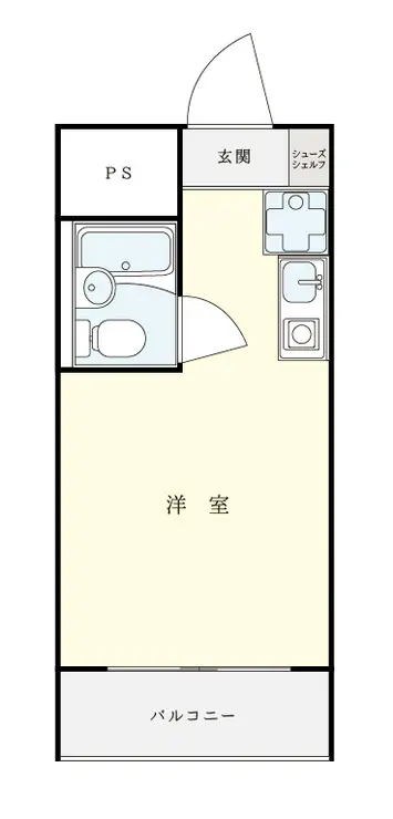 メゾン池袋 1階階 間取り