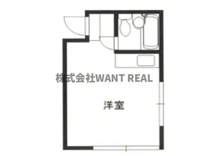 VIP新大久保(ワンルーム/2階)の間取り写真