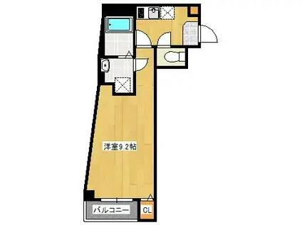 BROOKLYN S KASAI(1K/4階)の間取り写真