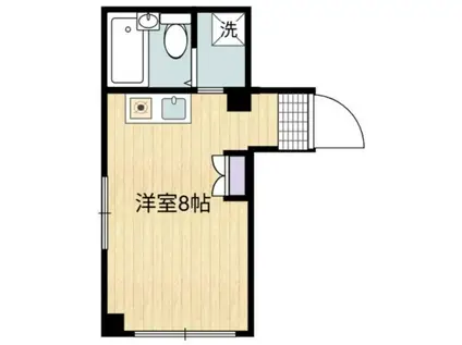 コープクリニカ(ワンルーム/3階)の間取り写真