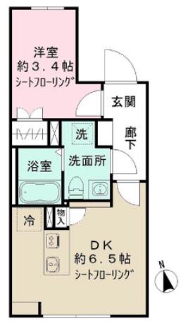 VALUE MAISON HIGASHI-JUJO(1DK/2階)の間取り写真