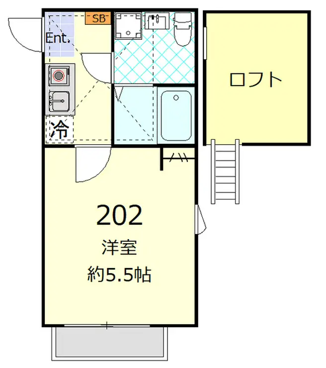 アビターレ杉田 2階階 間取り