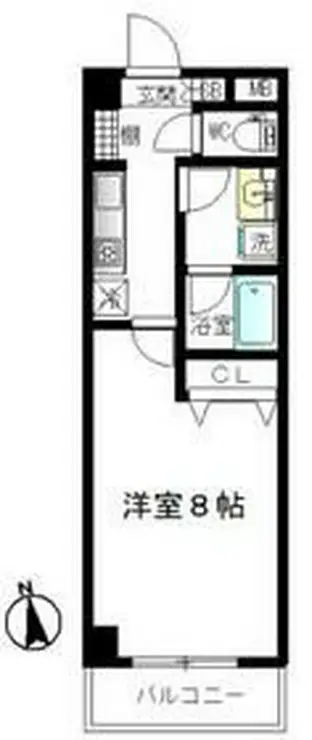 オーチャードヒル 2階階 間取り