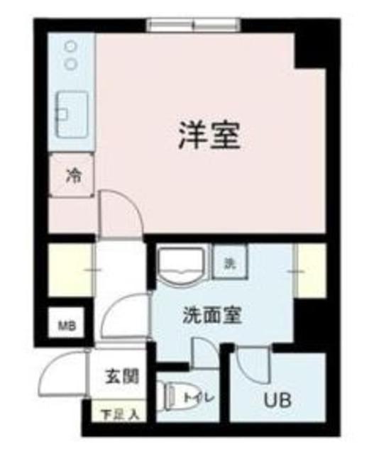 DR-HOMES荻窪(ワンルーム/1階)の間取り写真