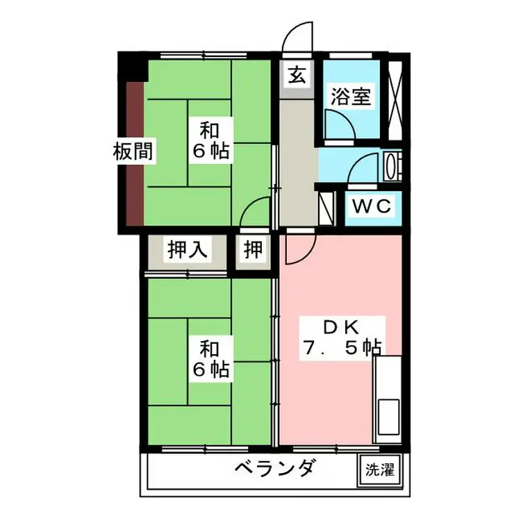 三沢ビル 1階階 間取り
