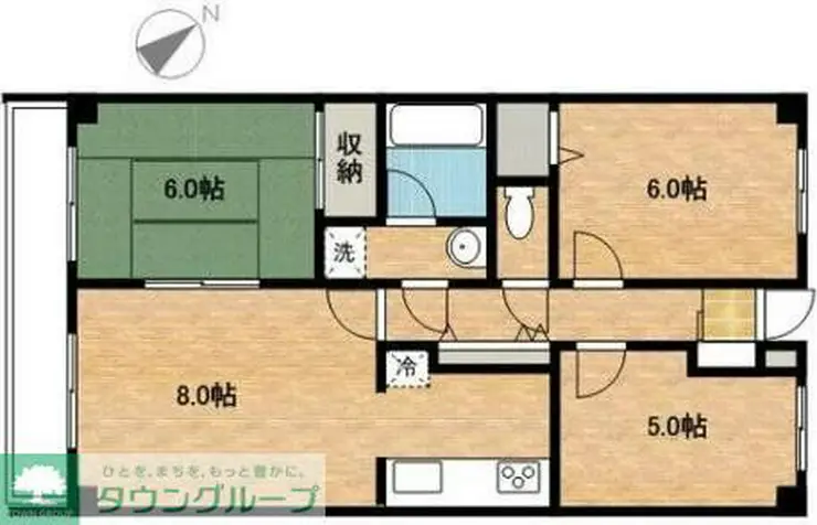 ヴェルデ久我山 2階階 間取り