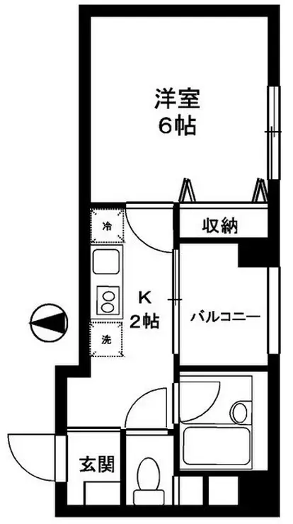 ECLUSE 2階階 間取り